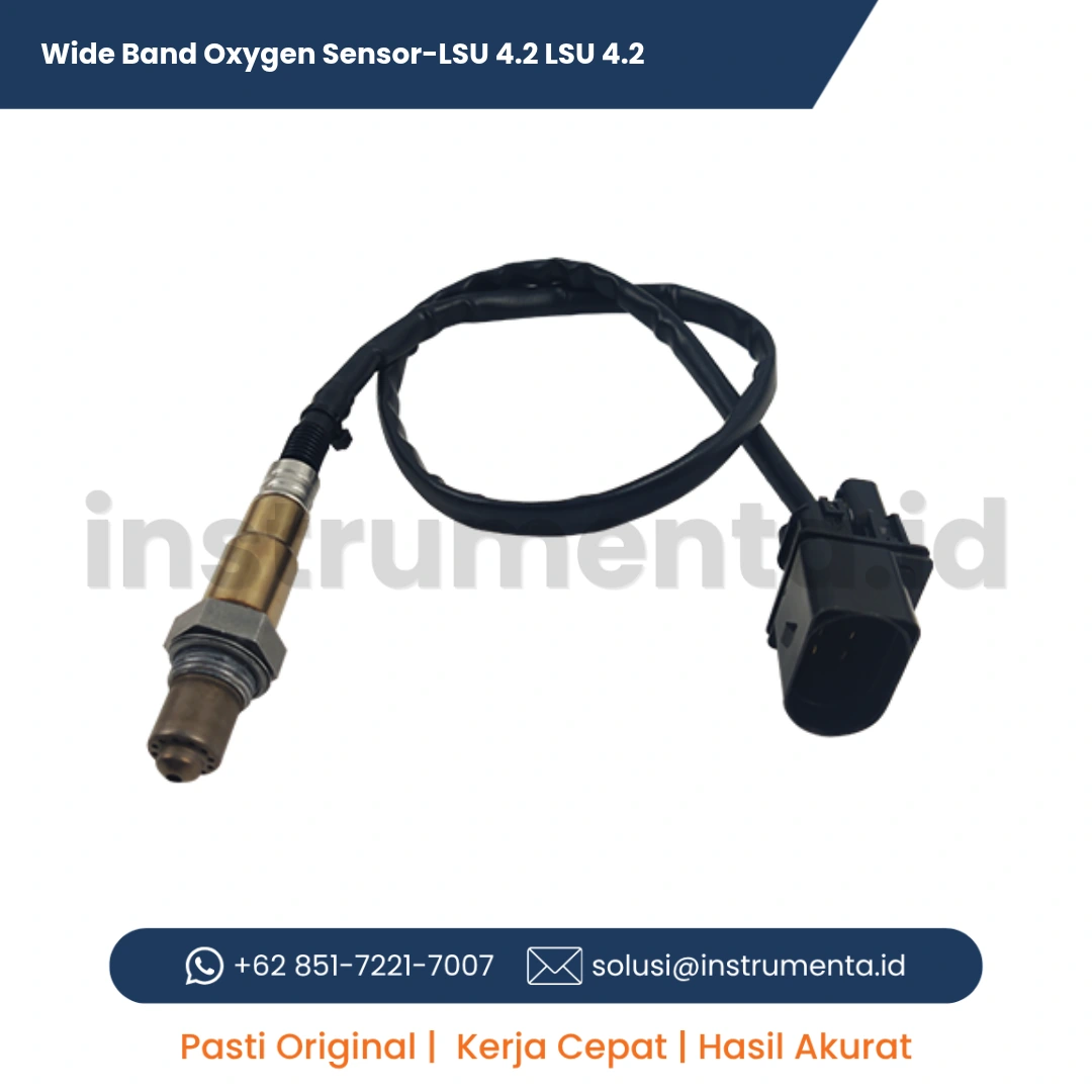 Distributor Resmi Wide Band Oxygen Sensor-LSU 4.2 untuk Analisis dan Pengukuran Emisi Gas Buang